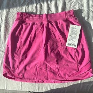 NWT lululemon hotty hot skirt